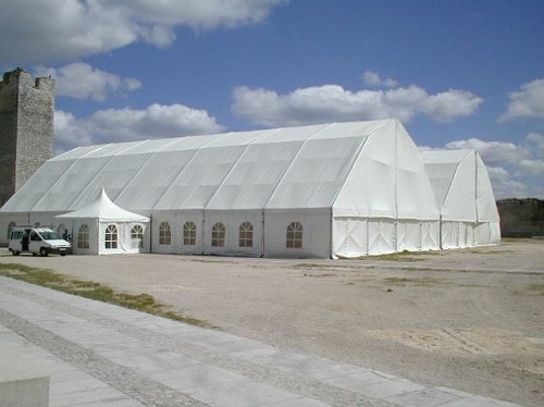 alquiler de carpas poligonales en madrid