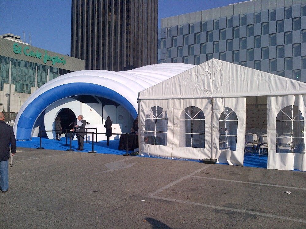 alquiler carpas para road shows madrid